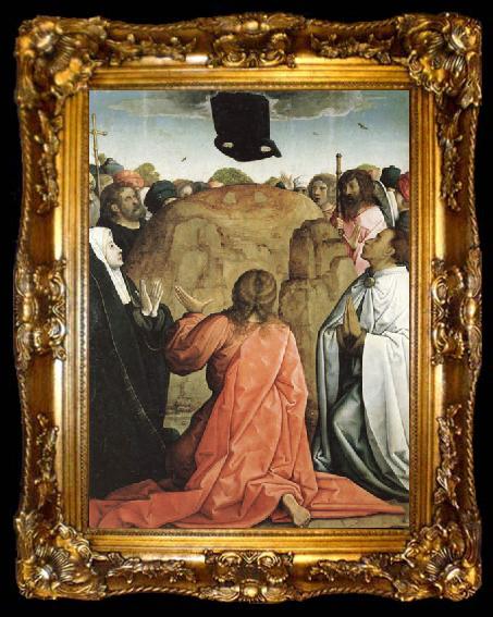 framed  Juan de Flandes The Ascension, ta009-2